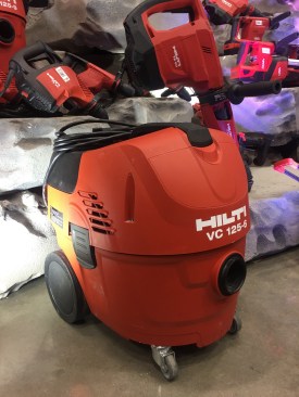 Here's the new VC 125-6. It's a universal wet-dry vac with manual filter cleaning and 6-gallon tank capacity (it's available in 9-gal as well), that delivers 125 cfm. The Vac sells for $399-$699 depending upon the gal size and which dust collection retrofit kit you choose. 