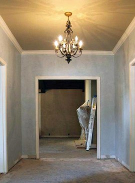 Before. The author's company set out to replace the trim on this house restoration.