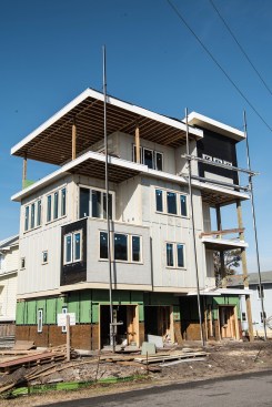Careful attention to flashing details and weatherproofing are required when decks and balconies are built over living space. But this approach results in outdoor living spaces that are well-integrated into the home's floorplan.