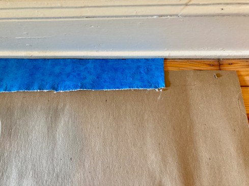 A fabric runner, such Dura Runner, works well for walk-on and walk-off mats at entrances to minimize the tracking in of debris and moisture.