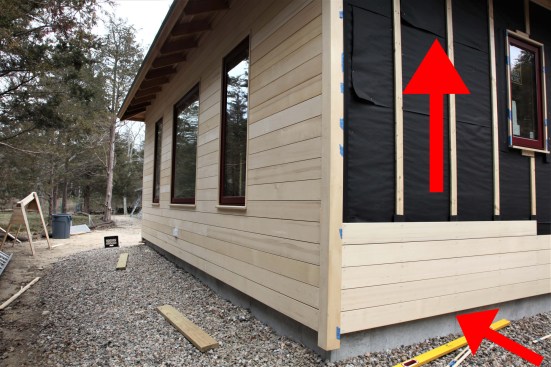 Just as important, a rainscreen allows air to enter to dry out both the WRB surface and the reverse side of the cladding.