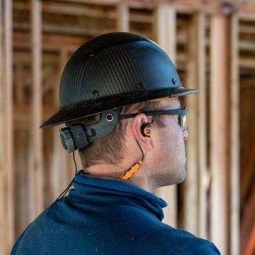 The ISOTunes Pro 2.0 has Bluetooth connectivity and 27 dB noise reduction.