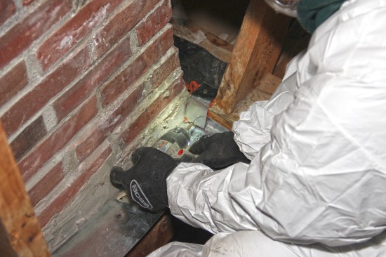 Framing required some ingenuity and care.