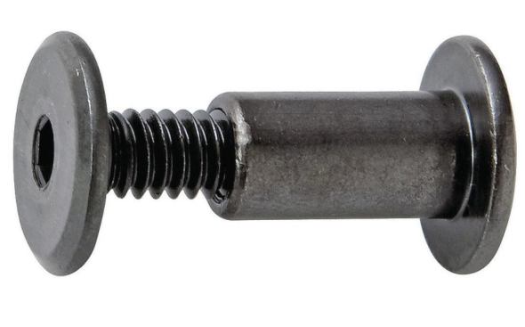Another option for a finished look is to predrill for cabinet bolts.