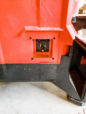 The light can also be plugged into a standard 120V outlet.