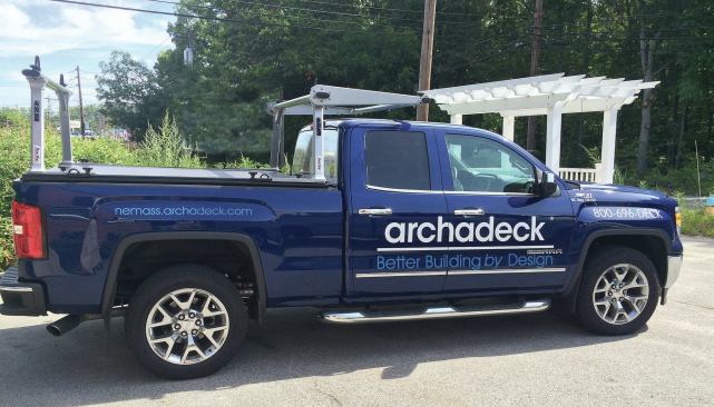 Add signs to the sides of your truck to turn it into a mobile billboard advertising your company. Make sure the phone number can be easily read from a distance.