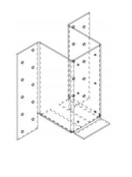 Metwood's MTW deck bracket is an engineered, code-compliant deck ledger connection solution that can be used with brick or stone cladding.
