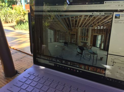The fly-through 3D photo model of each project shows the real condition of the walls and ceilings the moment before everything is closed up.