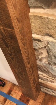 It is best to work slowly up to the irregular edge to be matched by removing small amounts from the workpiece each time. Taking too much off in one area can affect the piece at other points of contact.