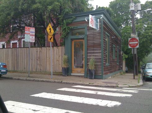 The 8-foot-wide O’Reilly Spite House in West Cambridge, Mass., memorializes the abutting landowner’s refusal to offer a reasonable price for the land on which it sits.
