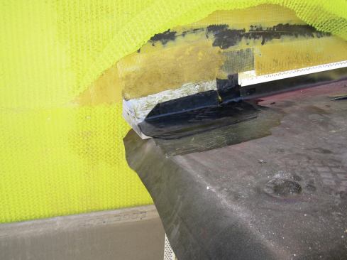 Shallow roofs don't require as big a kickout as steep ones do.