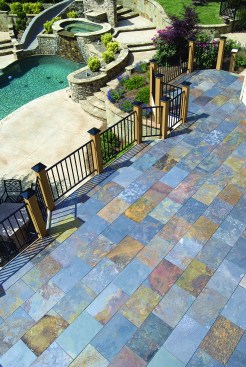 Figure 2. Most deck builders specialize in carpentry. If that’s true for you, having relationships with other specialists, such as tile setters, can expand your offerings. 