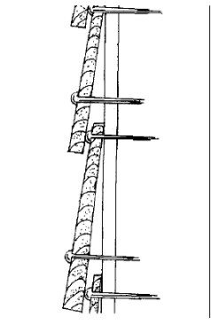Double nailing with round-headed nails is a traditional solution to letting the siding breathe.