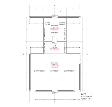 Second floor plan