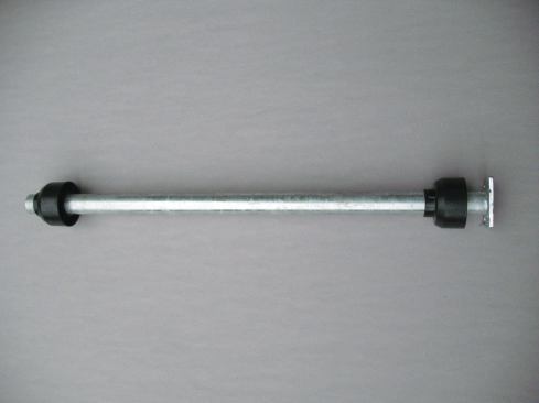 The EZ Post system doesn’t come with fasteners, an adjusting system, or a reinforcing base plate.