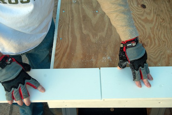 It's best to place a shiplap movement joint in an unobtrusive location, as the joint will be visible in cooler weather when the boards contract. Some builders will fill the gap with sealant, but this step isn't necessary since the joint itself will block most moisture from penetrating to the substrate.