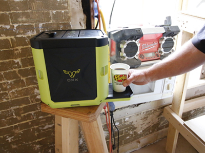 Hot coffee on the Job Site! Our Oxx CoffeeBoxx has been a huge hit! Use discount code RISINGER15 between now and Father’s Day for 15% off your purchase!