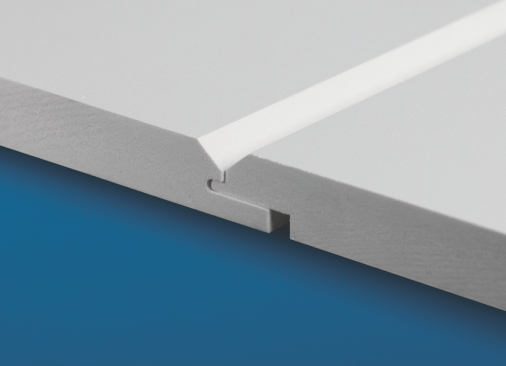 CertainTeed's Resotration Millwork WP4 Nickel Gap trim profile provides a large nailing area for installation.