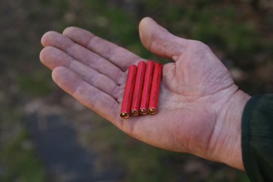 A single power cartridge requires a 10-inch-deep hole; each additional cartridge adds 2 inches more (up to a maximum 16 inches for 4 cartridges).