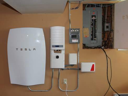 The installation process takes a three-man crew about a day and a half to complete. By the end of the first day, all the components have been installed and the bulk of the wiring has been completed. They’ll come back the next day and finish the wiring, then initiate the set-up programming, which occurs at the inverter’s menu window.