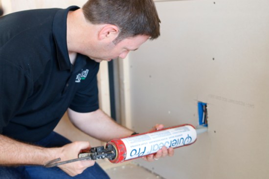 This is an important step. Don’t miss this or your Sound Proofing job will not achieve it’s full intended rating.