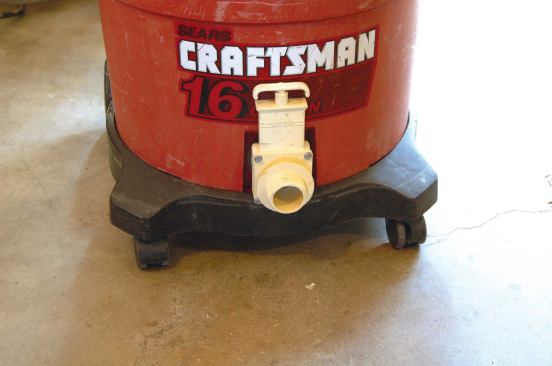 Two upgrades improve wet vac performance: a dump valve, which makes the tank easier to drain ...