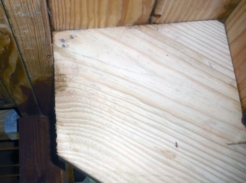 Dropping the stringers without also installing a dropped header can lead to a situation like this, where the stringers have inadequate bearing on the rim joist.