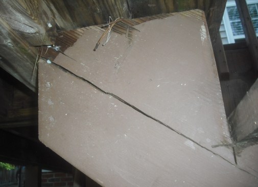 The risk is that the stringer will split along the grain. This photo is new construction that was approved by the local building inspector.