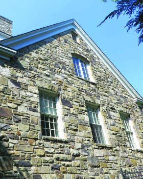 Masonry mass walls like this stone wall ...