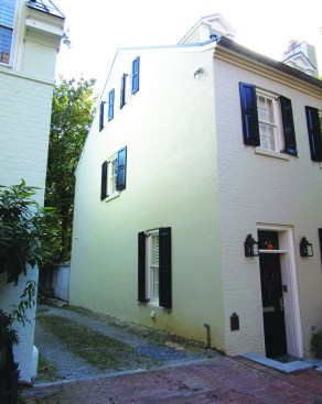 ... and this stucco-covered brick wall can soak up and hold rainwater. When sun strikes these walls, moisture can be driven inward and condense if it is prevented from drying further inward by materials such as poly vapor barriers, vinyl wallpaper, or vapor-impermeable paint