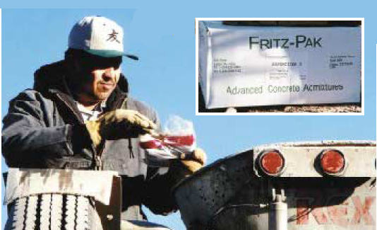 If better flow is needed, add a superplasticizer.