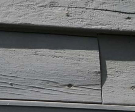 Without back-priming, daily and seasonal moisture cycling will soon cause beveled wood siding to cup and warp, as well as crack.