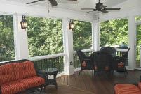 Figure 10. Building up the trim and columns on a porch can tie it to interior finish details.