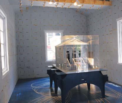 The design process began at the computer, using CAD/CAM software. A precise, 1-to-6 scale model was then laser-cut to test-fit all components.