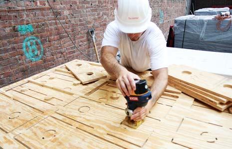 The pieces remained captive in the parent sheet for shipping.