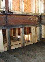 Web stiffeners at column locations are critical to preventing distortion of the beam flange during welding.