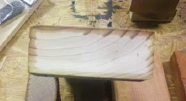 Figure 4. Thanks to nanotechnology, film-forming finishes are all but a thing of the past. Tiny particles are allowing pigments, which in older formulas sat on the wood's surface, to penetrate more deeply into the wood. The result is a tinted finish that manufacturers claim won't fade, chalk, or peel. Penetrating finishes seep into the wood, repelling water or slowing its absorption. Photo by Cutek.