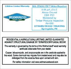 Figure 6. While all pressure-treated wood should be sealed for protection against the effects of moisture, recommendations for timing vary with the product. Wolman, for example, says that its Stabilyzr product contains a water repellent and doesn't need to be coated the first year but should be sealed a year or two later. Photo by Wolman.