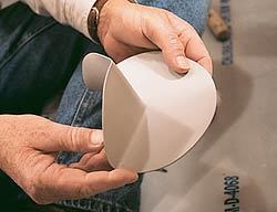 Dam corners are applied at the curb juncture.