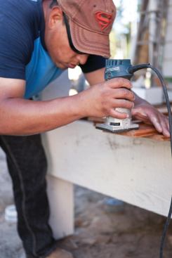 The author likes compact routers for light-duty, one-handed operations: mortising door hardware, milling small roundovers and chamfers, inlaying finish work, and the like. He recently evaluated seven compacts rated by their manufacturers at 1 or 1-1/4 horsepower, comparing features and performance.