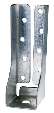 Concealed-flange joist hangers cost a little more than standard hangers, but they allow for a neat, code-compliant joist attachment at the ends of supporting members such as ledgers. 