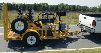Figure 1. Weighing in at around a ton, subcompact loaders are easily towed on a trailer. That can save you delivery costs if you rent.