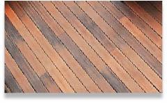 Figure 5. Fiberon’s PermaTech composite-decking finish comes with a 10-year guarantee against scratches and stains.
