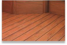 Figure 9. A PVC-coated hybrid, XLM decking comes with a Class A fire rating that should allow its use in wildland-urban interface fire zones.