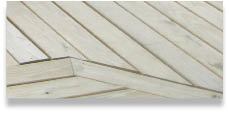 Figure 11. Wood treated with Ecolife, by Viance, can be used in contact with aluminum flashing.