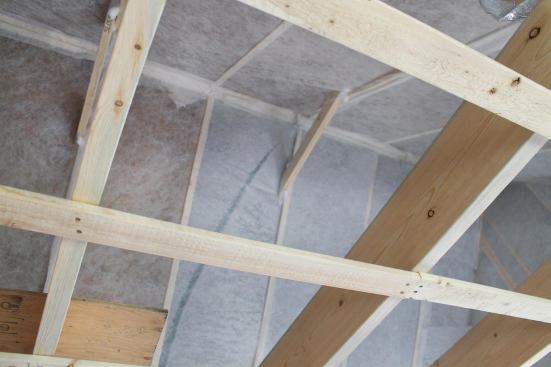 The hose is visible behind the netting in the photo at right.