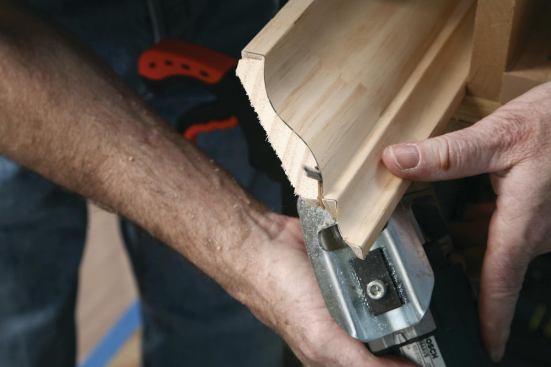 hen back-cuts using a Collins Coping Foot.