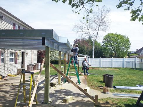 One big advantage steel framing has over wood is that its greater spans allow the use of fewer footings.