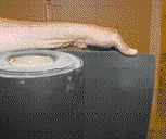 Mass-loaded vinyl reduces sound transmission to adjacent spaces better than multiple drywall layers and resilient channels do.