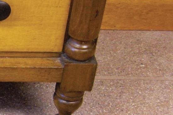 The grout lines blended in pretty well.